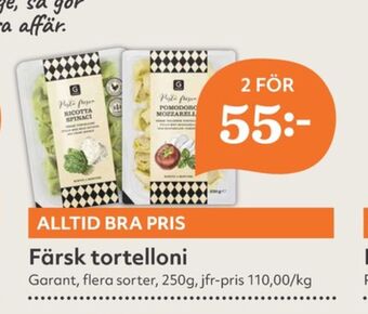 Hemköp Garant pasta erbjuda