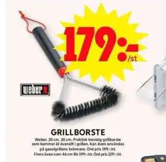 ICA Maxi Weber grillborste erbjuda