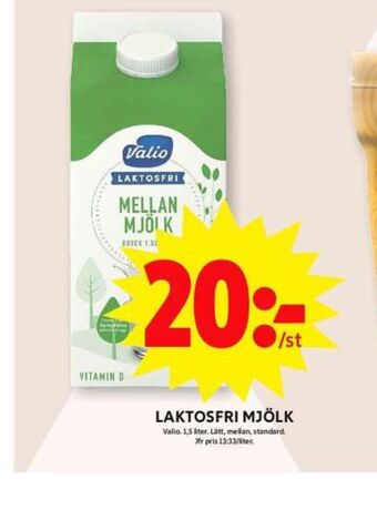 Valio mellanmjölk