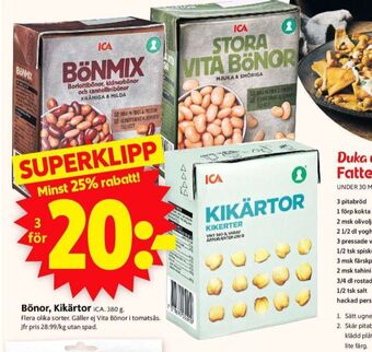 Ica bönor