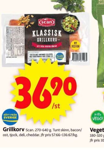 ICA Supermarket Scan grillkorv erbjuda