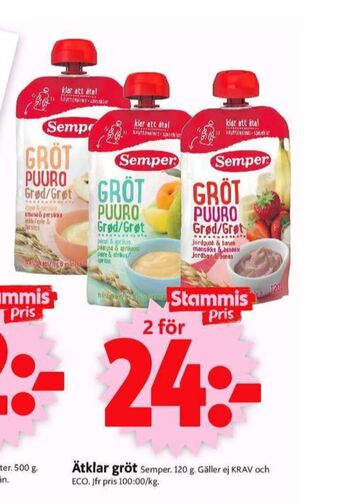 ICA Supermarket Semper gröt erbjuda