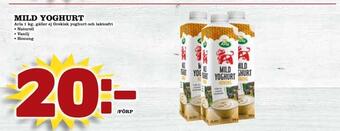 Bonum Matmarknad Mild yoghurt erbjuda