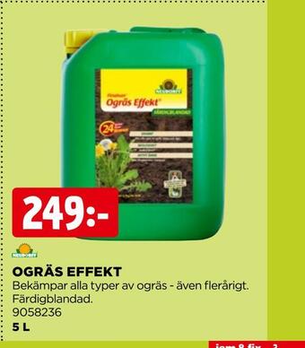 Jem&Fix Ogräs effekt erbjuda