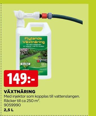 Jem&Fix Växtnäring erbjuda