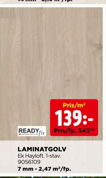 Jem&Fix Laminatgolv erbjuda