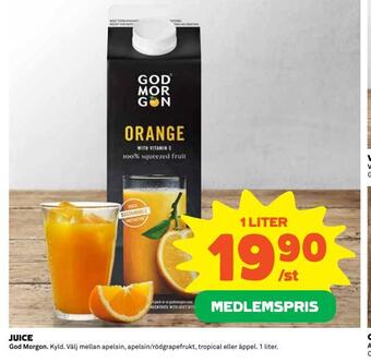 Coop Daglivs Juice erbjuda