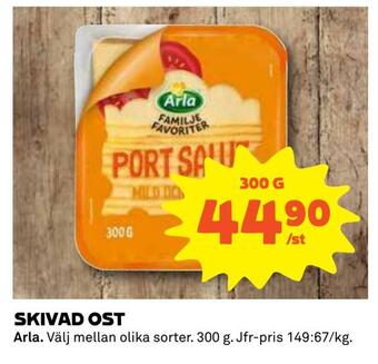 Coop Daglivs Skivad ost erbjuda