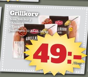 Bonum Matmarknad Grillkorv erbjuda