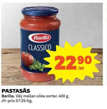 Coop Konsum Pastasås erbjuda