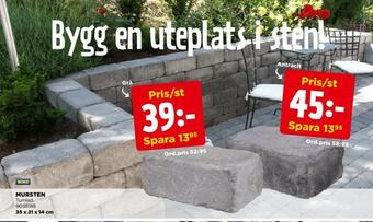 Jem&Fix Mursten erbjuda
