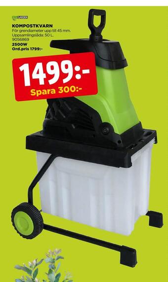 Jem&Fix Kompostkvarn erbjuda