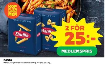 Coop Daglivs Pasta erbjuda
