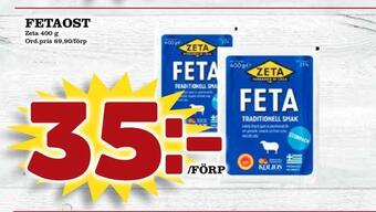 Din Mat Fetaost erbjuda