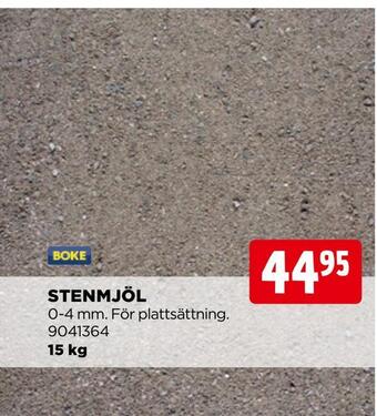 Jem&Fix Stenmjöl erbjuda