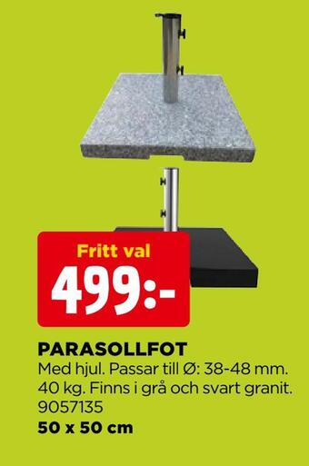 Parasollfot