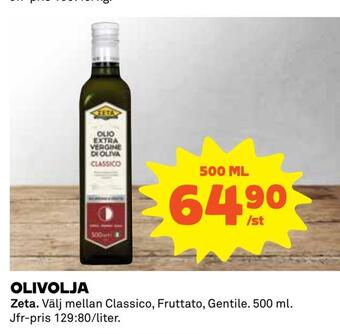 Coop Daglivs Olivolja erbjuda
