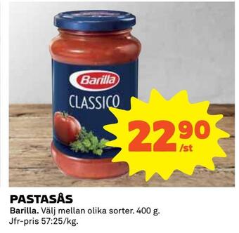 Coop Daglivs Pastasås erbjuda
