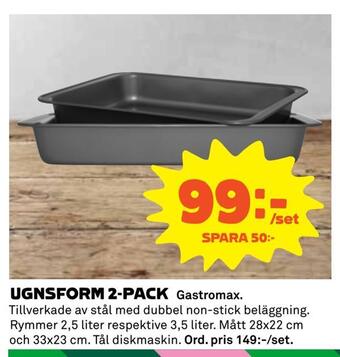 Coop Daglivs Ugnsform 2-pack erbjuda