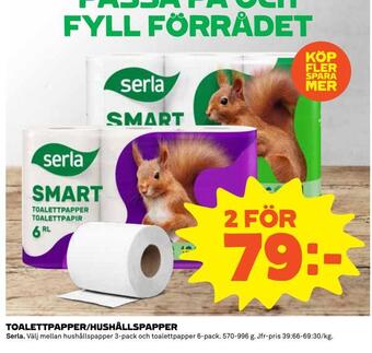 Coop Daglivs Toalettpapper/hushållspapper erbjuda