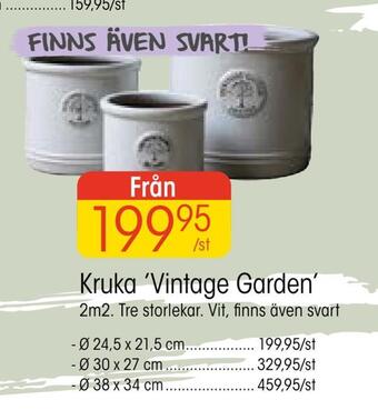 EKO Kruka 'vintage garden' erbjuda