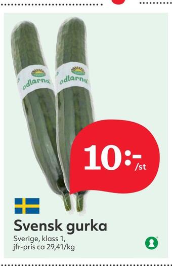 Hemköp Svensk gurka erbjuda