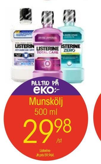 EKO Munskölj erbjuda