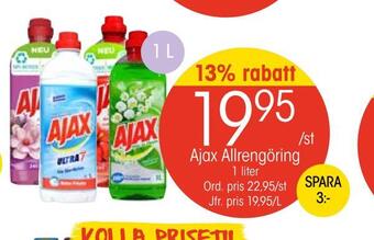 EKO Ajax allrengöring erbjuda