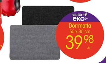 EKO Dörrmatta erbjuda