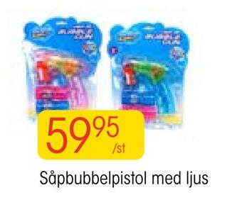EKO Såpbubbelpistol med ljus erbjuda