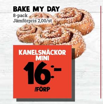 MatArket Kanelsnäckor mini erbjuda
