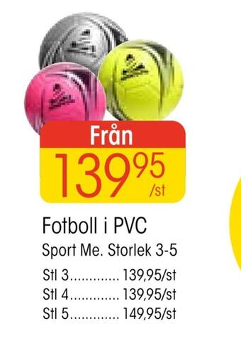 EKO Fotboll i pvc erbjuda