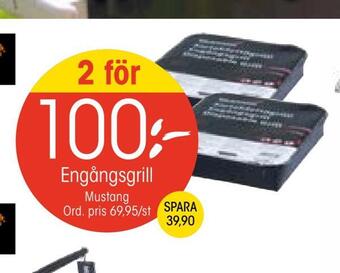 EKO Engångsgrill erbjuda
