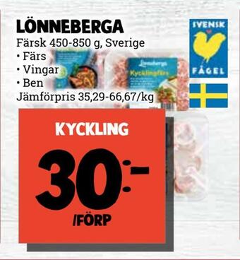 MatArket Lönneberga erbjuda