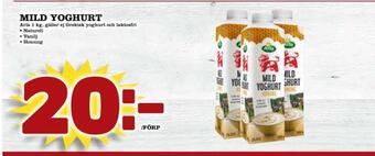 MatArket Mild yoghurt erbjuda
