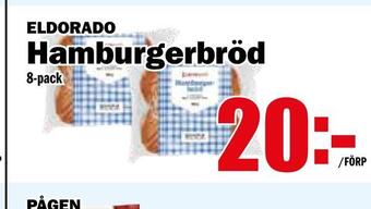 Matdax Hamburgerbröd erbjuda