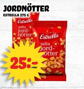 Nelins Jordnötter erbjuda