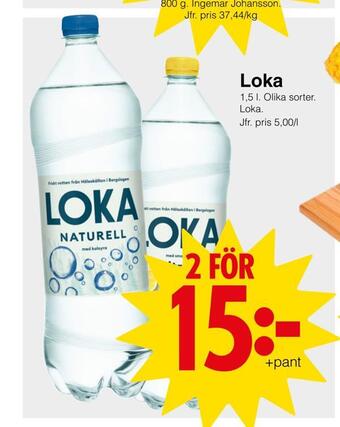 Matöppet Loka erbjuda