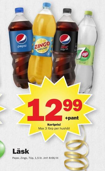 Pekås Läsk erbjuda