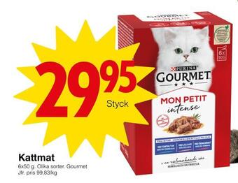 Matöppet Kattmat erbjuda