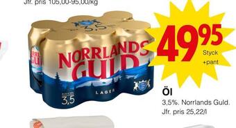 Matöppet Öl erbjuda