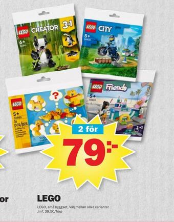 Pekås Lego erbjuda