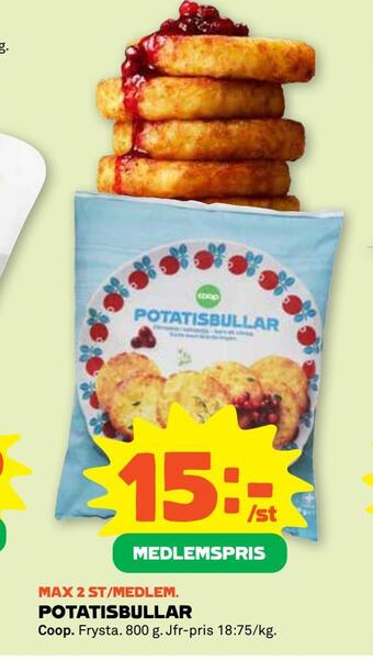 Stora Coop Potatisbullar erbjuda