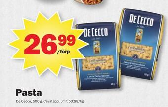 Pekås Pasta erbjuda
