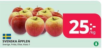 Tempo Svenska äpplen erbjuda