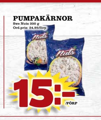 Pumpakärnor