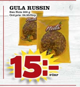 Supergrossen Gula russin erbjuda