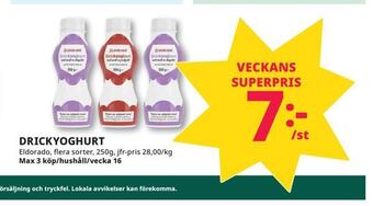Drickyoghurt