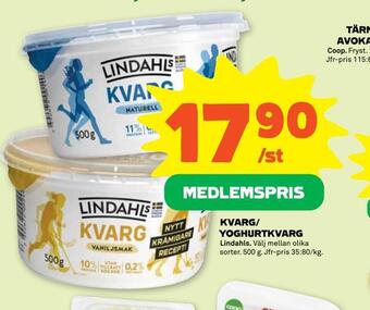 Stora Coop Kvarg/ yoghurtkvarg erbjuda