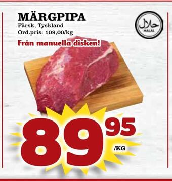 Supergrossen Märgpipa erbjuda